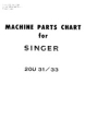 SINGER 20U33 Parts Bppk