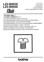 BROTHER LZ2-B855E & LZ2-B856E Parts Book