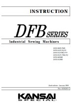 KANSAI SPECIAL DFB1404/1406/1412 Instruction Manual