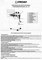 STIROVAP 223 & 231 Boiler Instructions