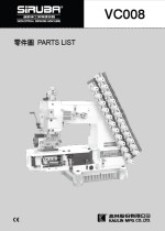 SIRUBA VC008 Parts Book