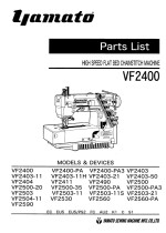 YAMATO VF2400 Parts and Devices