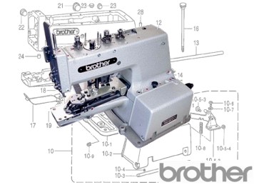 BROTHER CB3-B912, CB3-B913, CB3-B916 & CB3-B917 Parts